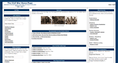 Desktop Screenshot of civil-war.net